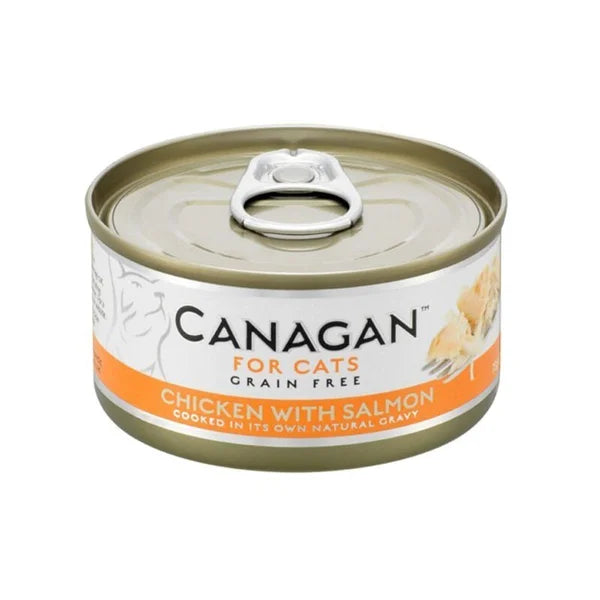 Canagan Pollo con Salmone Umido per Gatti 75gr