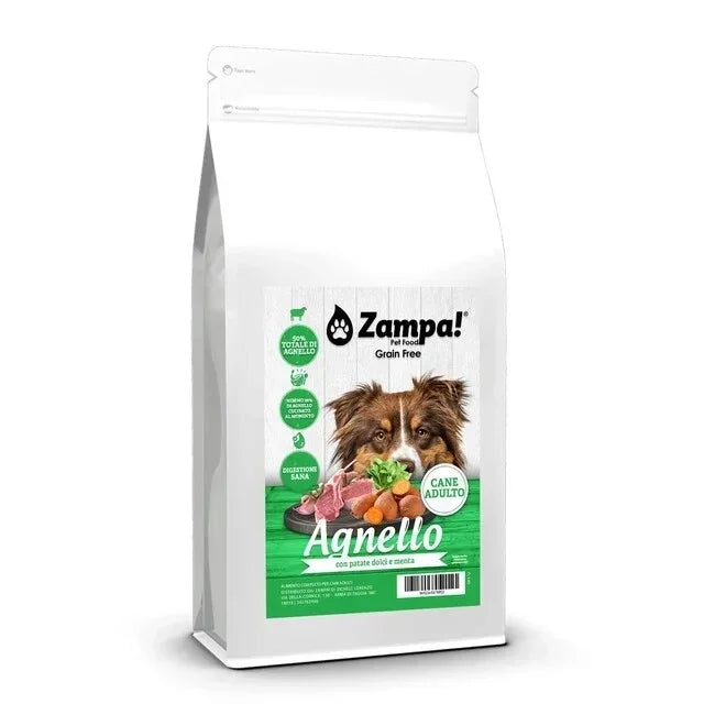 Zampa crocchette grain free agnello 2kg