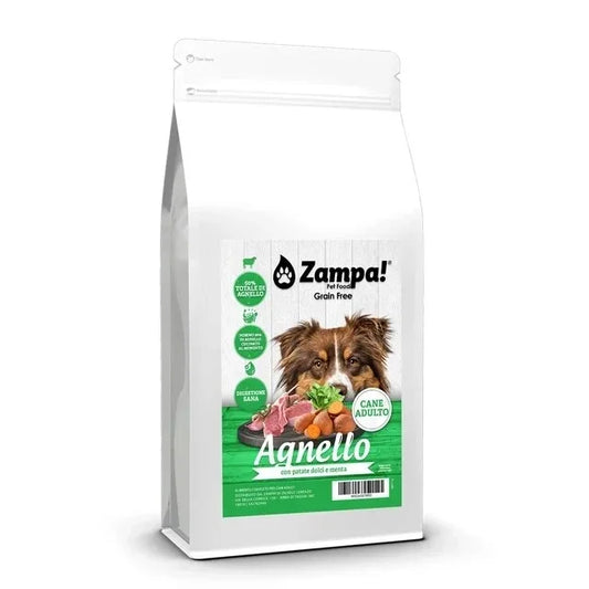 Zampa crocchette grain free agnello 2kg
