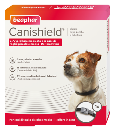 Beaphar Canishield Collare Cane Piccolo-Medio — 1 pezzo