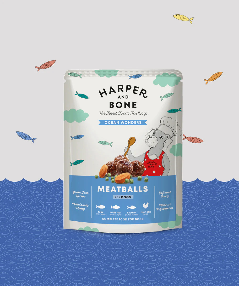 Harper and Bone-Polpette per cani ocean wonders