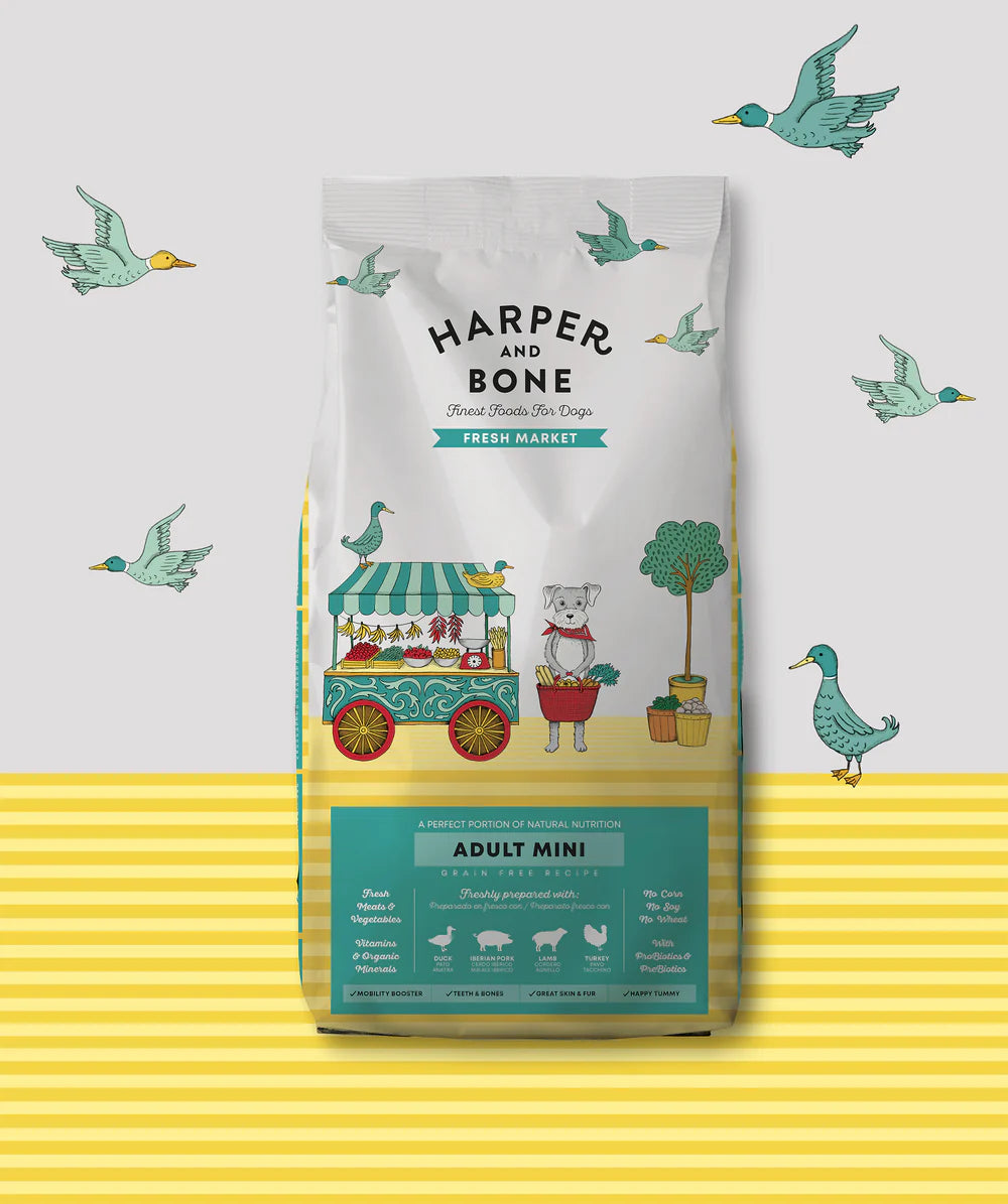 Harper and Bone-cane adult mini mercato fresco