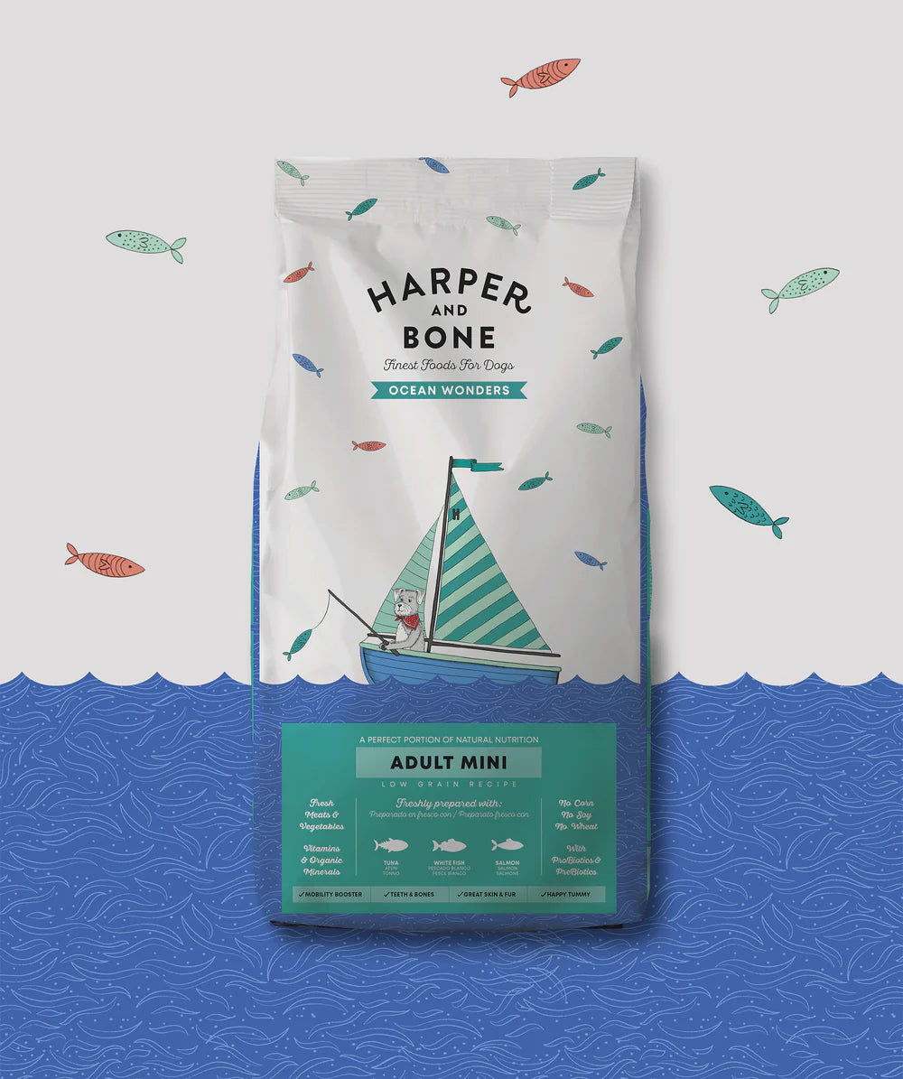 Harper and Bone- Adult dog mini ocean wonders