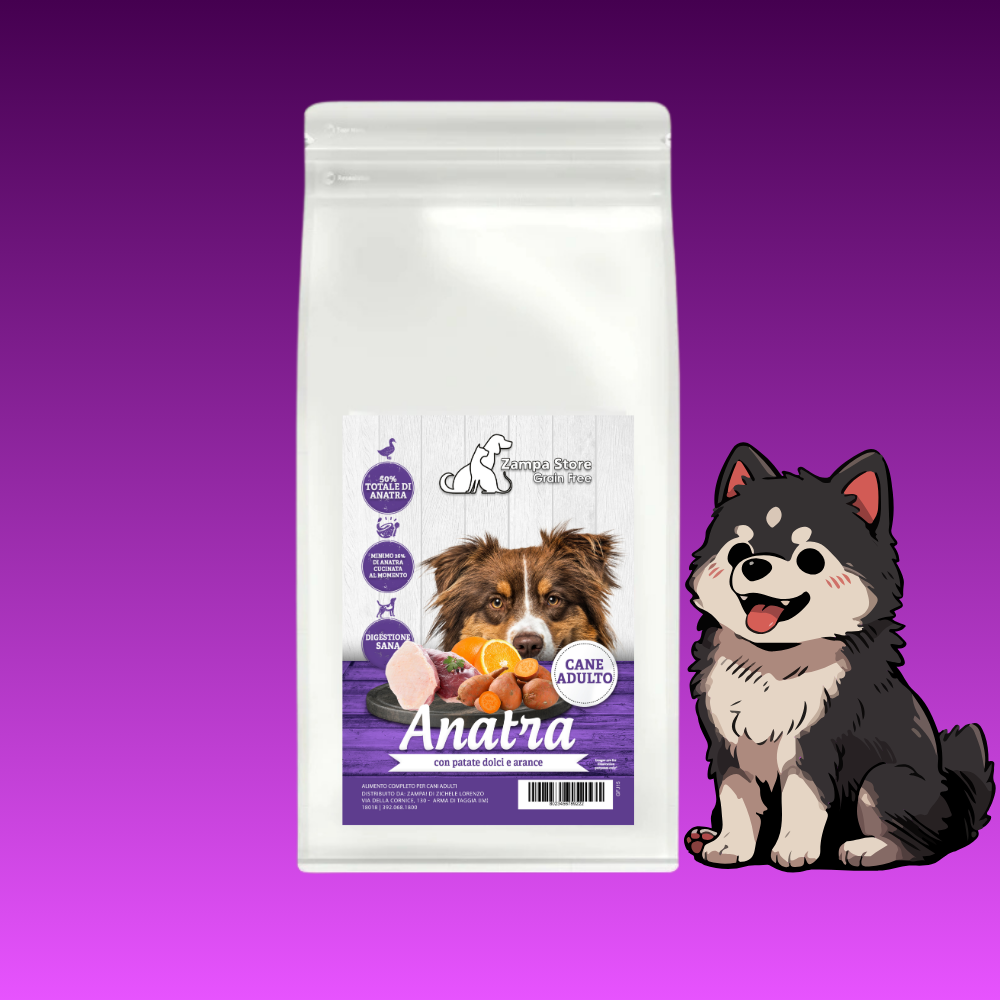 Zampa crocchette grain free anatra 12kg