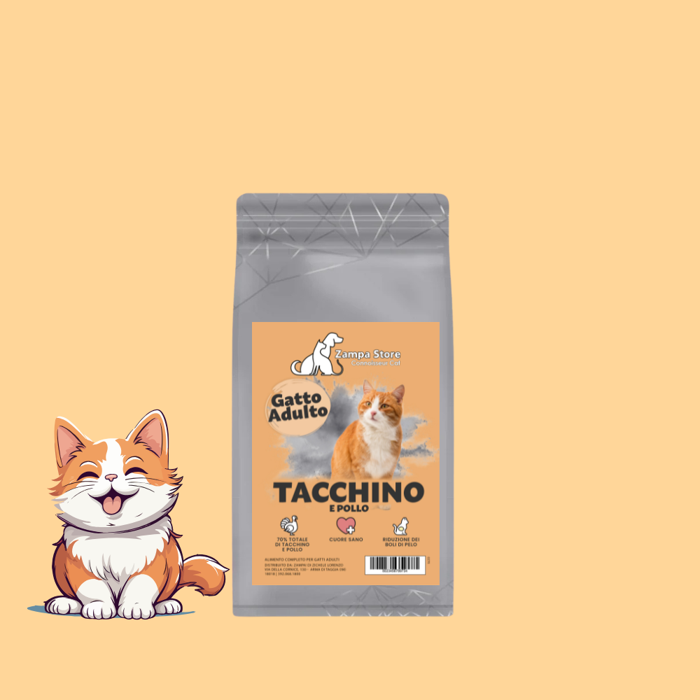 Crocchette gatto tacchino e pollo zampa!| — 1.5 kg