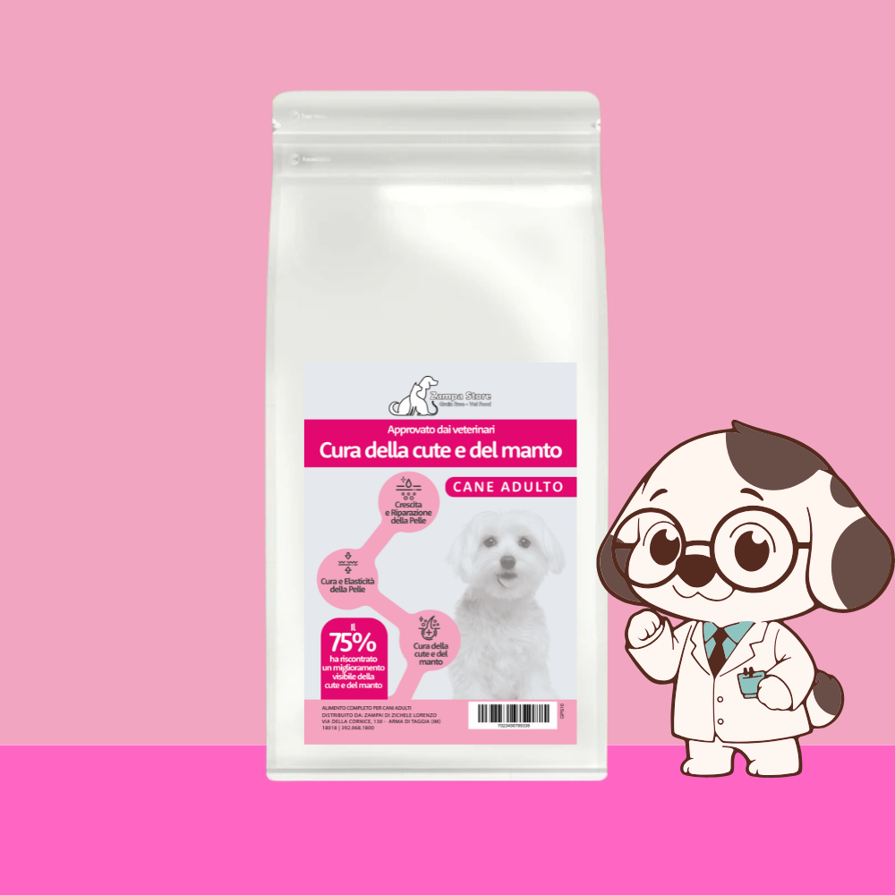 ZAMPA VET- Cane adulto Cura della cute e del manto