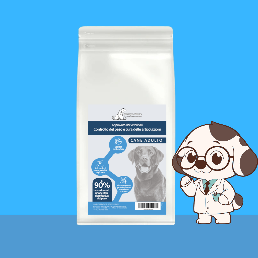 ZAMPA VET Cane adulto Controllo del peso e cura delle articolazioni