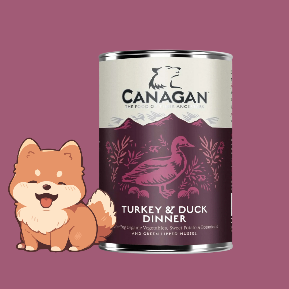 Canagan Turkey & Duck Dinner- umido cane 400 gr