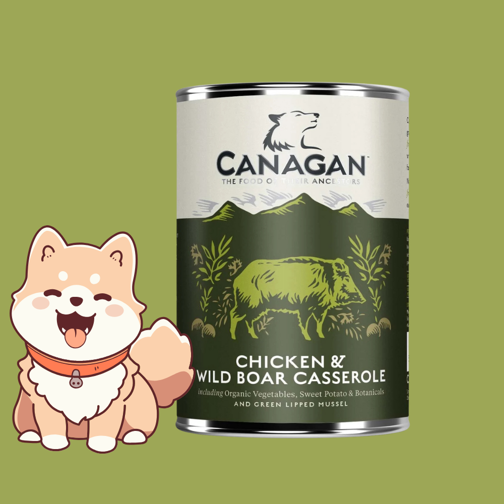Canagan Pollo e cinghiale- umido cane 400 gr
