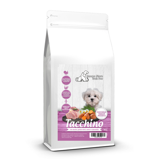 Crochette zampa grain free tacchino e anatra cuccioli 2kg