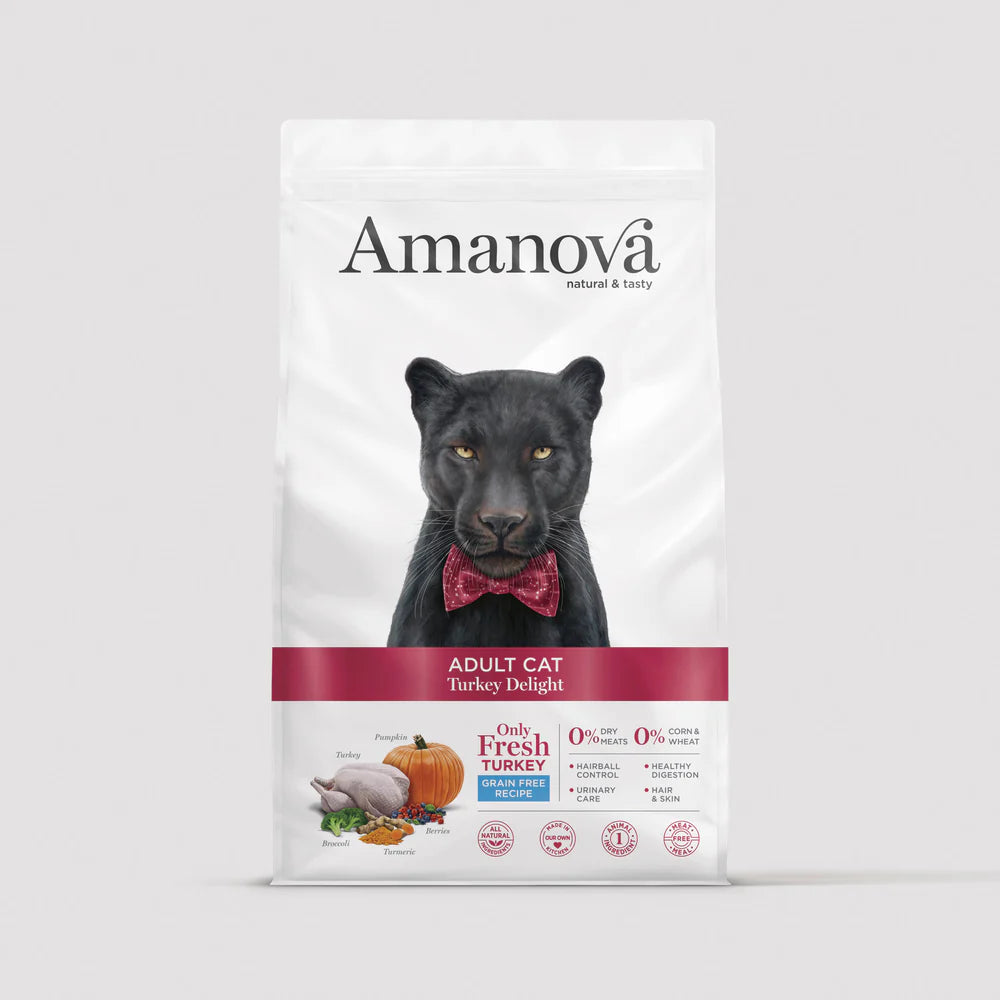 Amanova- adult cat tacchino delizioso