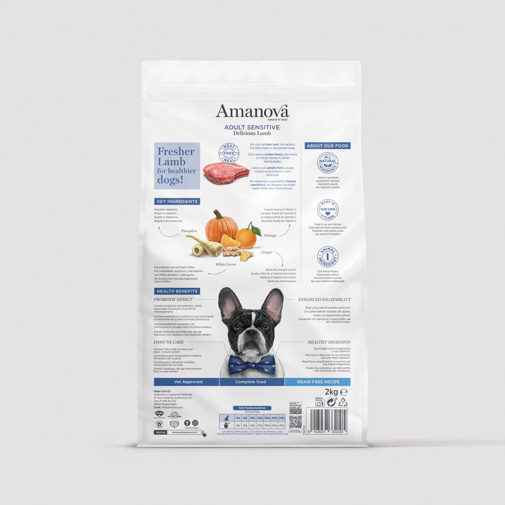 Amanova-Adult sensitive Agnello delizioso
