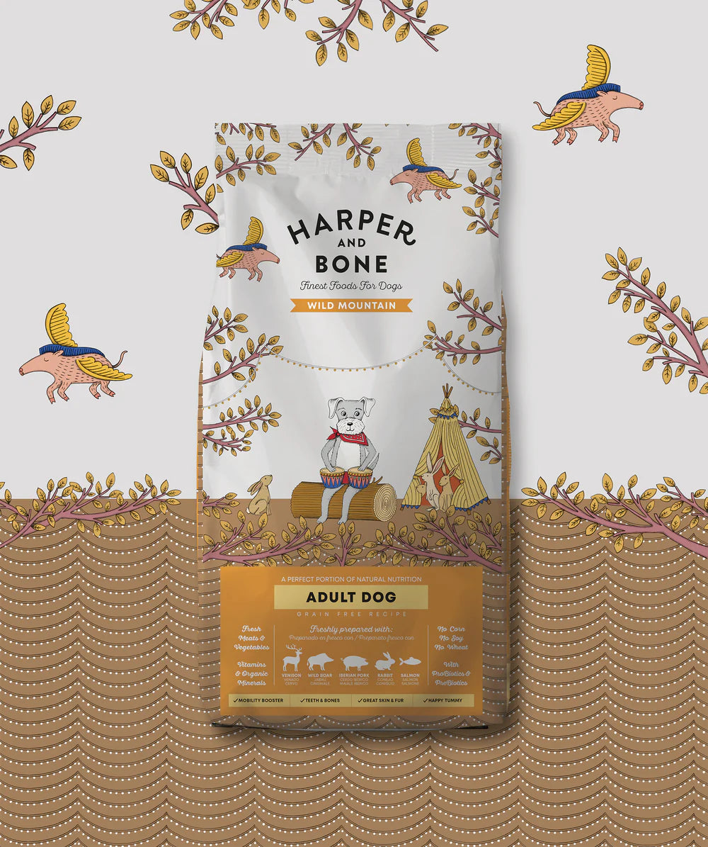 Harper and Bone-Adult Dog wild mountain