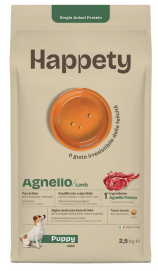 HAPPETY - Dry Dog SAP Puppy Mini Agnello 800gr