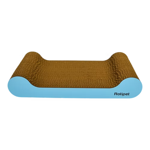 Tiragraffi per gatti in cartone MERRY 44x21x8 cm