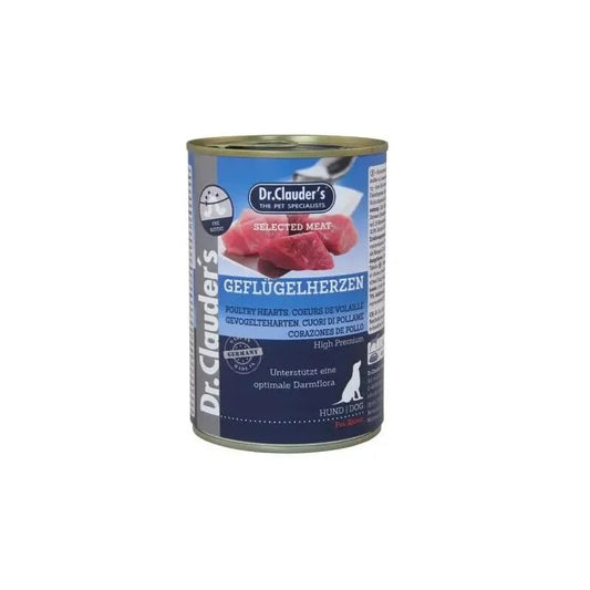 Dr. Clauder's Cuori di Pollo 400g Selected Meat umido cane