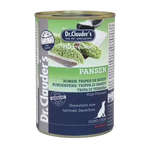Dr. Clauder's Trippa 400g Selected Meat umido cane