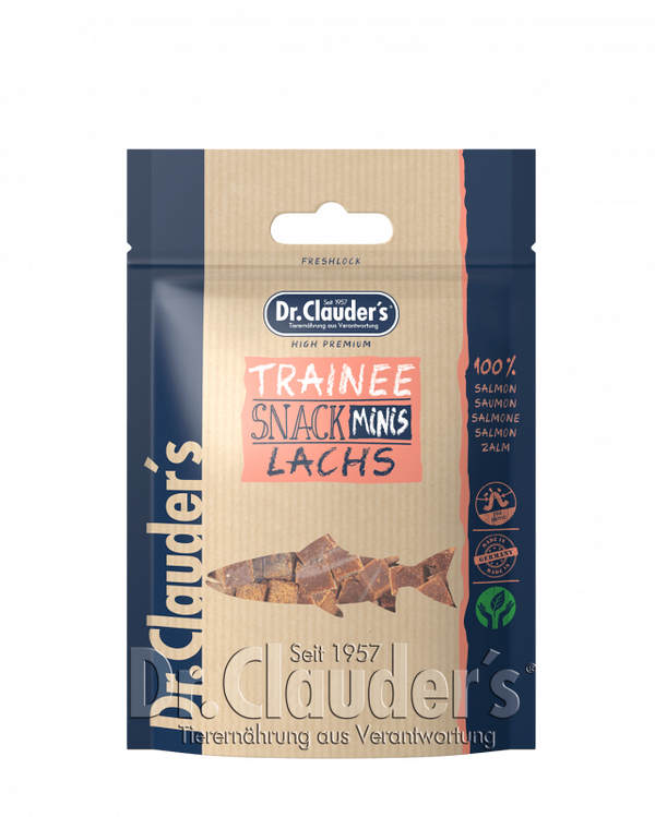 Dr. Clauder's snack cubetti cane e gatto- al salmone