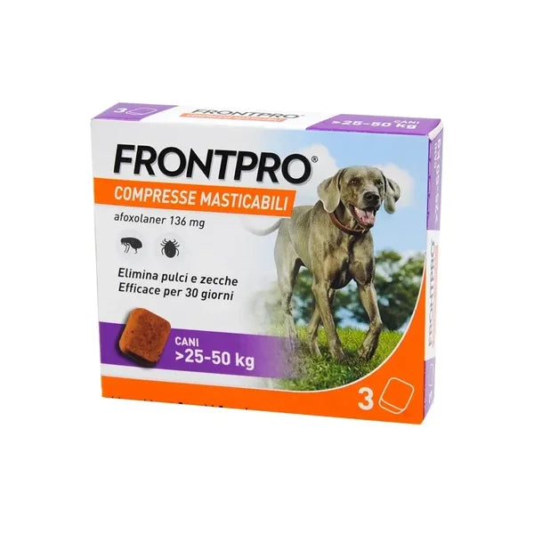 Frontpro 3 compresse masticabili 25-50 kg