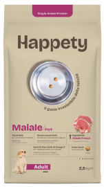 HAPPETY - Dry Dog SAP Adult Mini Maiale 800gr