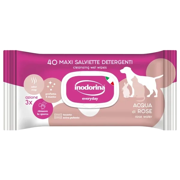 Salviette Detergenti EveryDay – 40pz — ACQUA DI ROSE