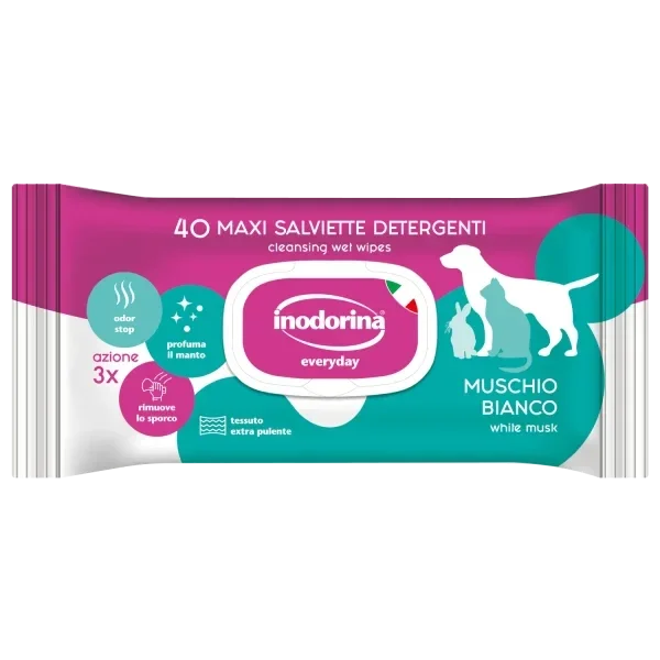 Salviette Detergenti EveryDay – 40pz — MUSCHIO BIANCO