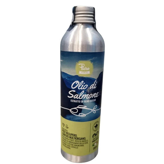 Bravery olio di salmone con estratto di olmo rosso per cani e gatti
